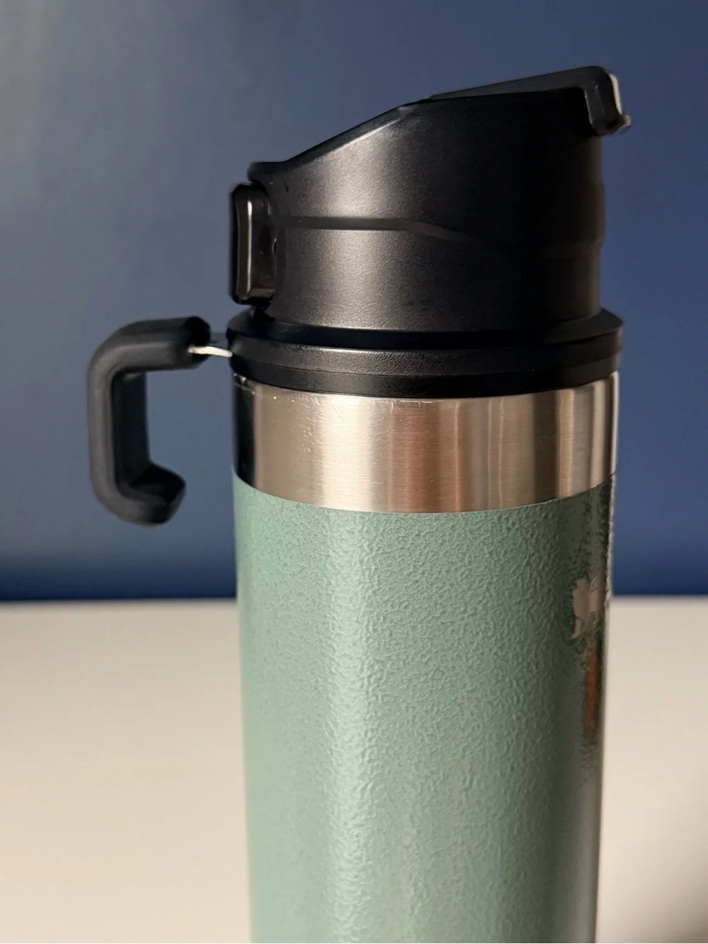 Stanley Master Series Vacuum Bottle - Green Travel Tumbler 20oz - Picture 2 of 7
